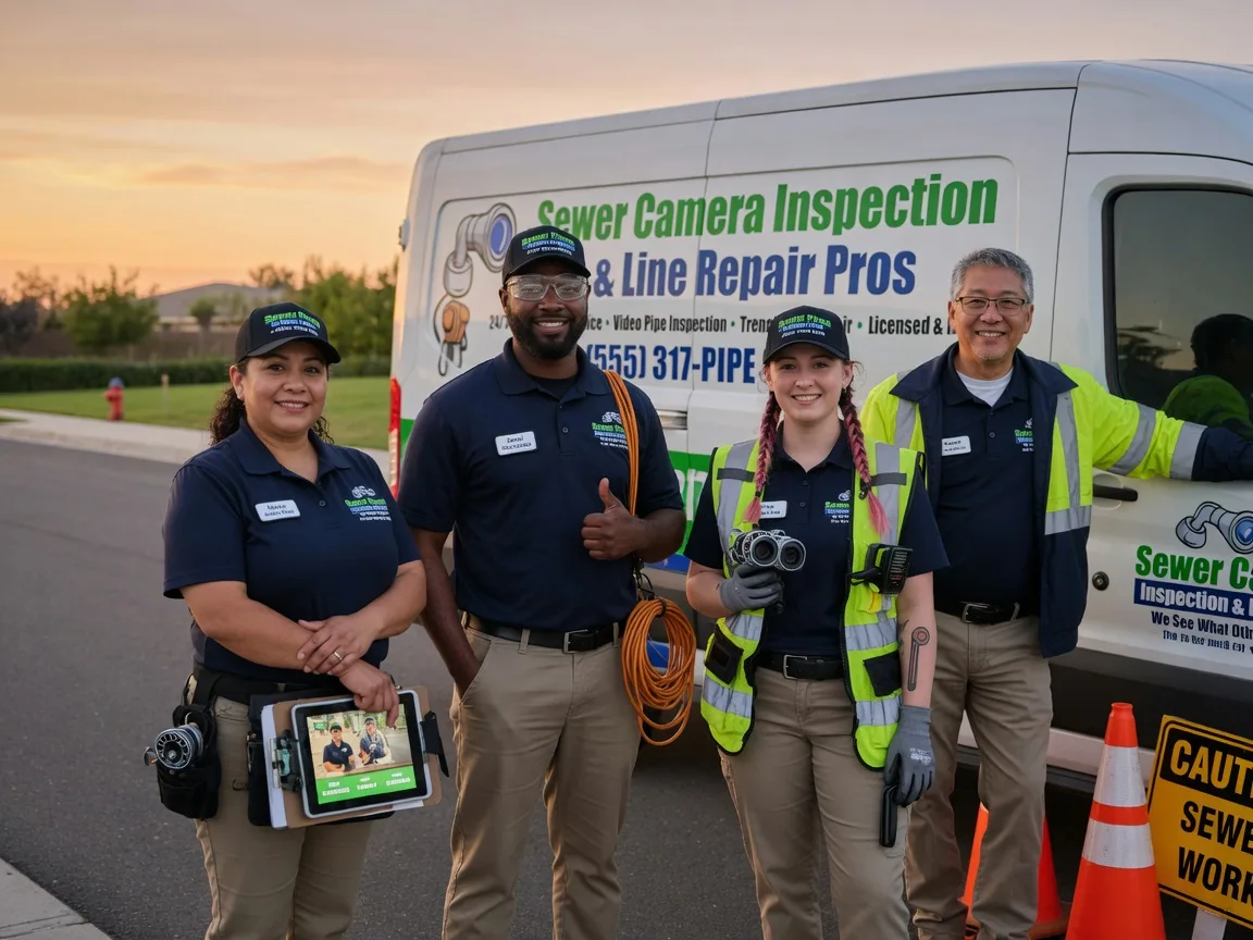 Sewer Line Repair company in Grissom Arb, IN